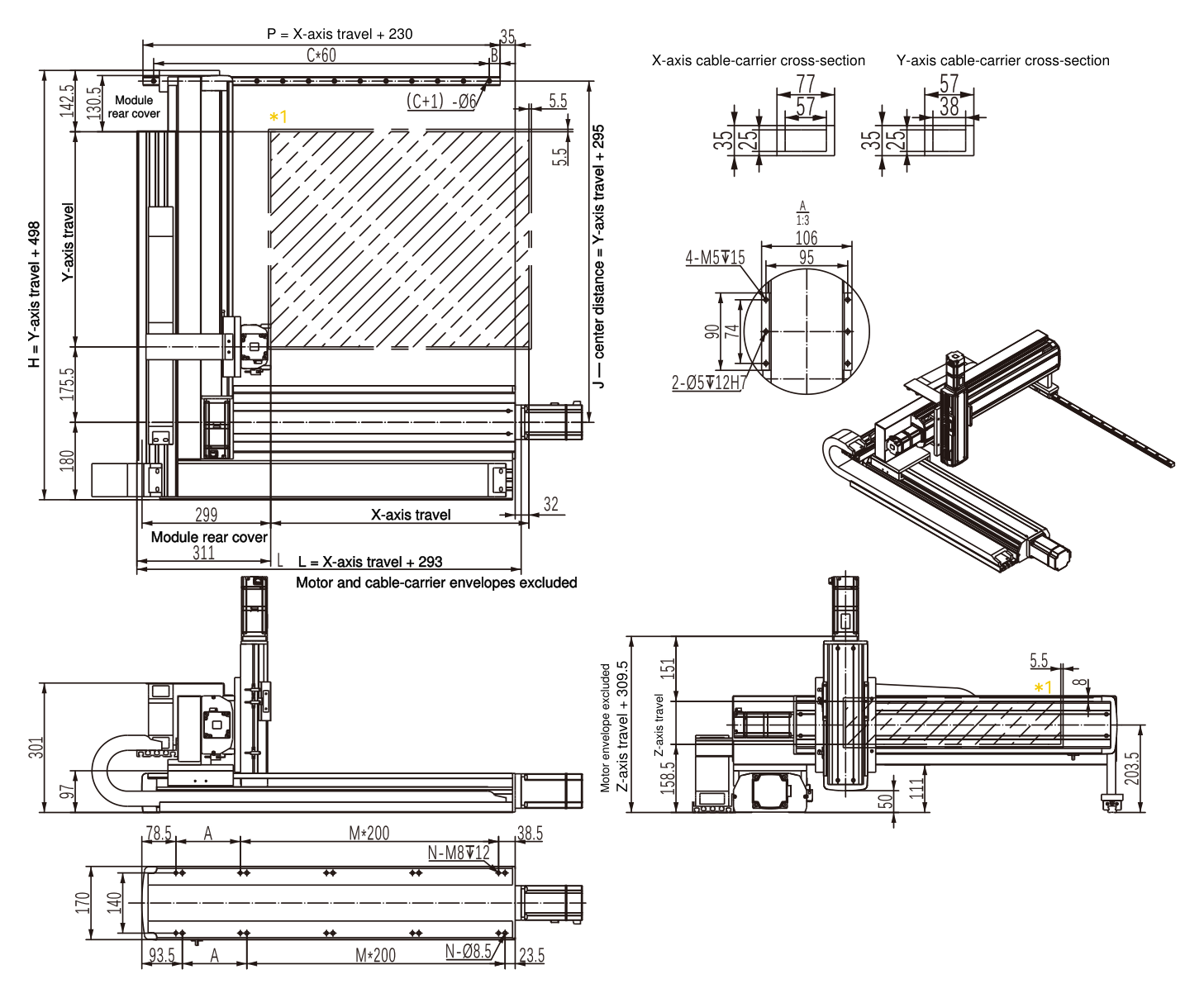 MX-GT3-BS-01 O4 engineering dimension drawing